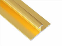 H clip in golden color