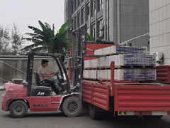 PVC Marble Truck Loading